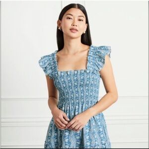 Hill House Home Elizabeth nap dress in Trailing Vine